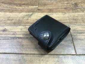 ヌメ革2つ折財布